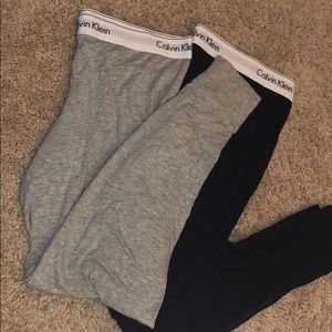 Lot of Two Calvin Klein Leggings